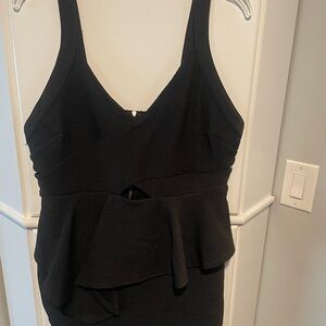 Elegant Black Sleeveless Dress